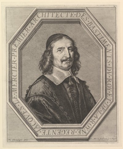 Jacques Le Mercier, architect van de koning door Jean Morin