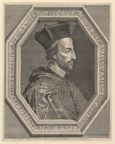 Jansenius, bisschop van Ieper door Jean Morin