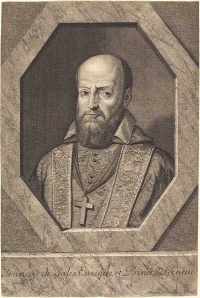 Saint Francois de Sales door Jean Morin