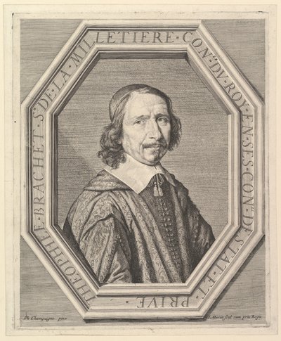 Theophile Brachet de la Milletiere, raadsman van de koning door Jean Morin