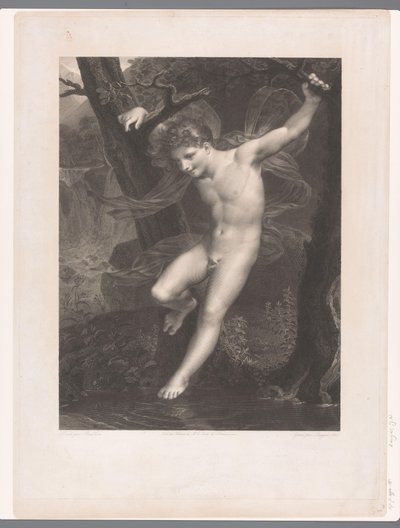 Zephyrus door Jean Nicolas Laugier