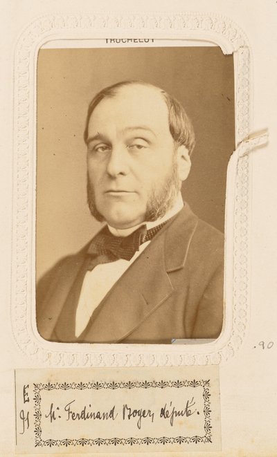 Ferdinand Boyer, parlementslid door Jean Nicolas Truchelut