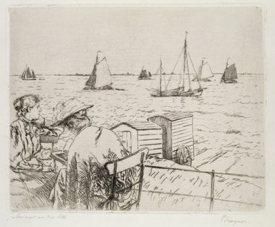 Zomer aan de Elbe door Jean Paul Kayser
