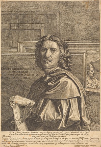 Nicolas Poussin door Jean Pesne after Nicolas Poussin