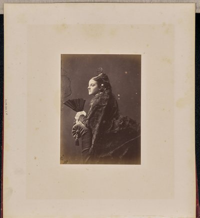 [Portret van een vrouw]. door Jean Pierre Bertrand Eugène Pégot Ogier