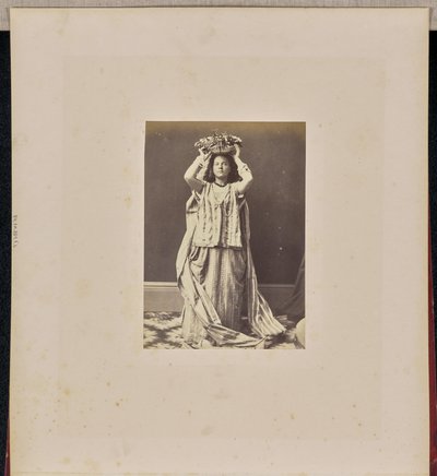 [Portret van een vrouw]. door Jean Pierre Bertrand Eugène Pégot Ogier