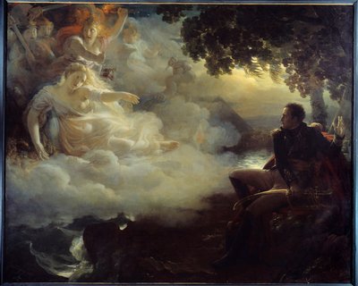 Allegorie van de staat van Frankrijk voor de terugkeer van Napoleon Bonaparte uit de expeditie van Egypte door Jean Pierre Franque