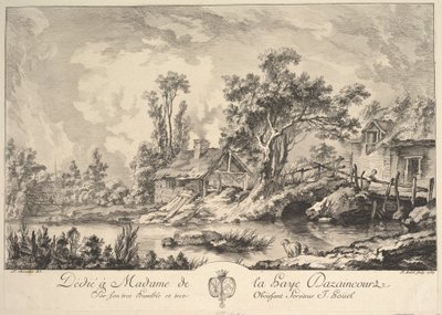 Landschap, 1759 door Jean Pierre Houel