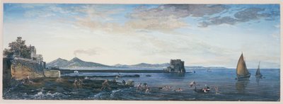 De Baai van Napels door Jean Pierre Houel