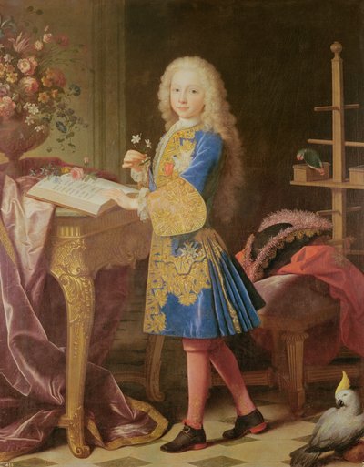 Portret van Karel van Bourbon, c.1725-35 door Jean Ranc
