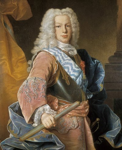 Portret van Fernando VI, ca. 1734 door Jean Ranc