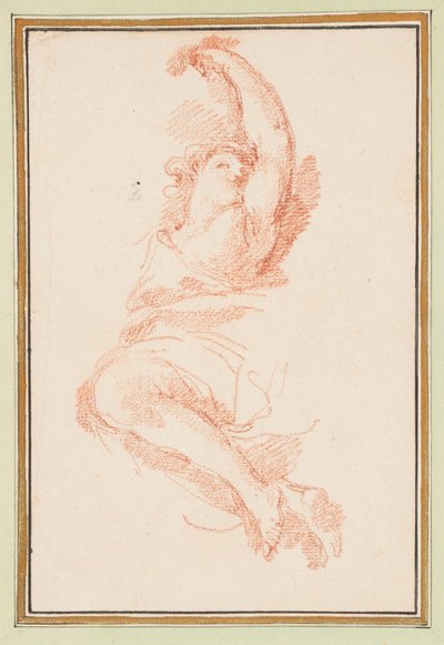 Stijgende vrouwelijke figuur door Jean Robert Ango