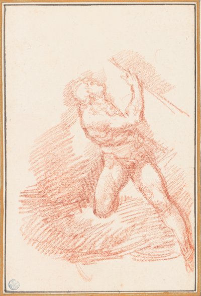 Figuur uit Laatste Oordeel door Jean Robert Ango