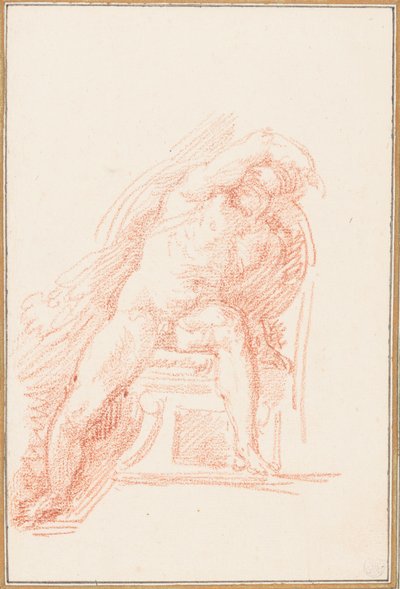 Ignudo van het Plafond van de Sixtijnse Kapel door Jean Robert Ango