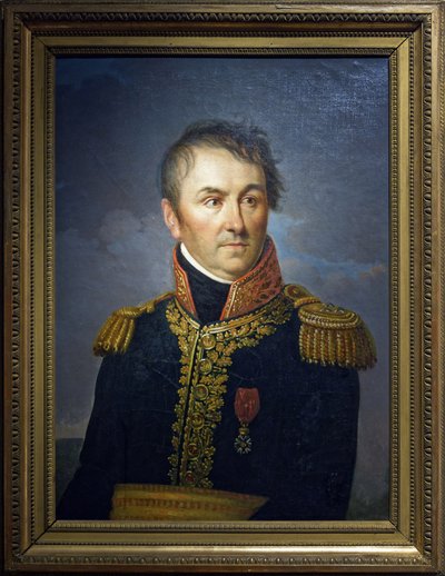 Generaal-majoor in groot uniform, c.1800-15 door Jean Sebastien Rouillard