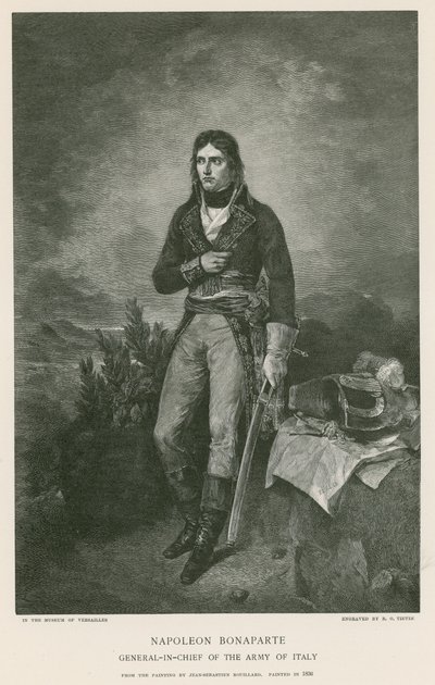 Napoleon Bonaparte door Jean Sebastien Rouillard