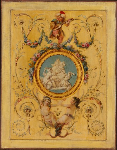 Deurpaneel van het Cabinet Turc van Comte d