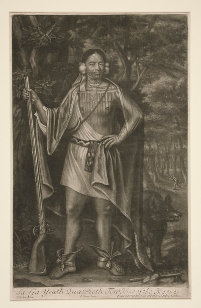Sa Ga Yeath Qua Pieth Tow, Koning van de Maquas door Jean Simon
