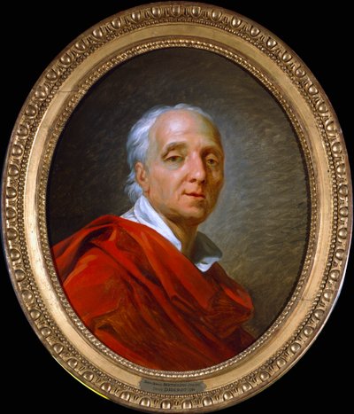 Denis Diderot, 18e-eeuwse Franse letterkundige en encyclopedist door Jean Simon Berthelemy