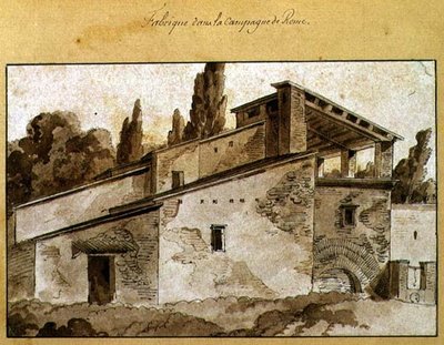 Fabriek in het Platteland Rondom Rome door Jean Thomas Thibault