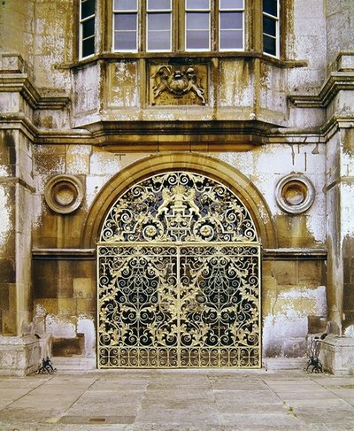 Poorten van Burghley House, 1710 door Jean Tijou