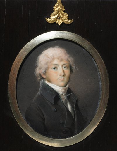 Portret van een man door Jean Urbain Guerin