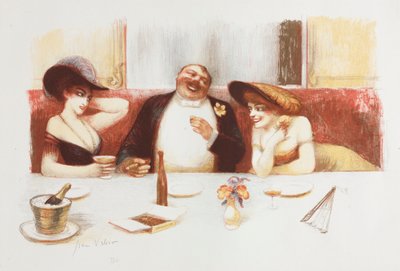 Chez Durand, 1904 door Jean Veber