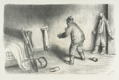 Verloren door Jean Veber