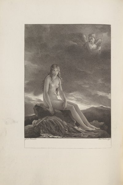 De liefde van Psyche en Cupido gevolgd door Adonis, gedicht door Jean de la Fontaine