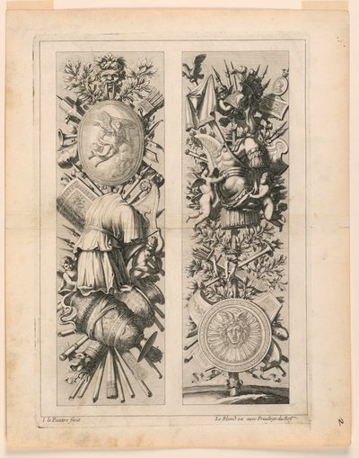 Set van Trofeeën, uit "Trophey a l