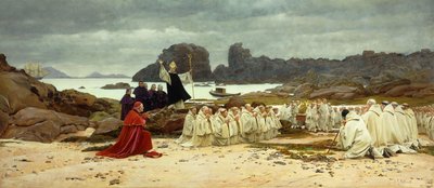 De terugkeer van de relikwieën door Jean or Jehan Georges Vibert