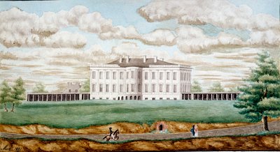 Het Witte Huis in Washington door Jefferson Vail
