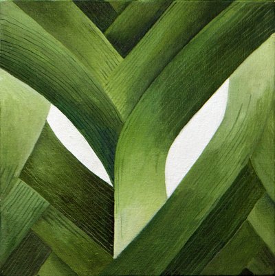 Prei, 2013 (acryl op doek) door Jennifer Abbott