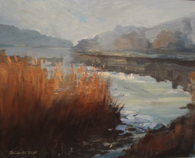 Batson Creek Salcombe, herfst, 2016 door Jennifer Wright