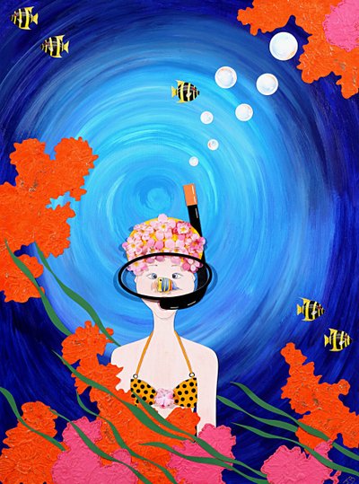Scuba Diva door Jenny Barnard
