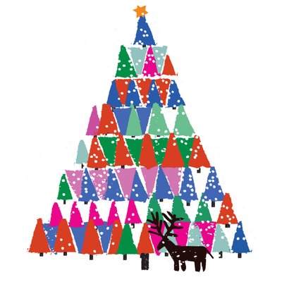 Kerstboom door Jenny Frean