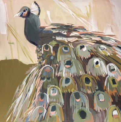 Peacock Olive door Jenny Westenhofer