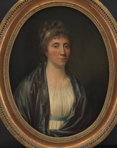 Dameportret door Jens Juel