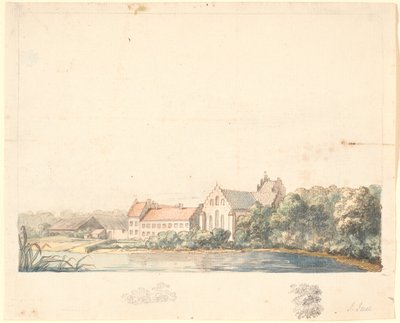 Herlufsholm kerk bij de Suså door Jens Juel