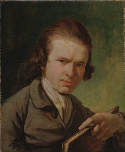 De kopergraveur J.F. Clemens door Jens Juel