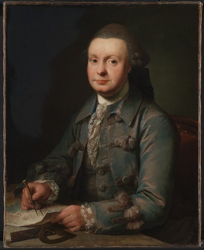 Peder Rahr, koopman in Ribe door Jens Juel
