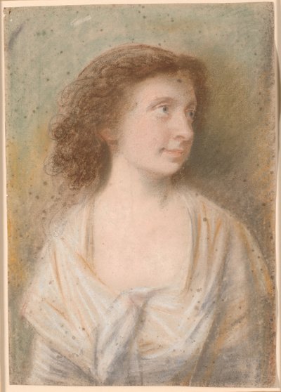 Portret van Maria Magdalene Becker door Jens Juel