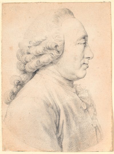 Portret van de Zwitserse natuurwetenschapper en filosoof Charles Bonnet (1720-93) door Jens Juel