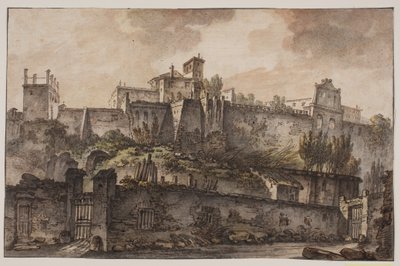Partij van de voet van Palatin, Rome door Jens Petersen Lund