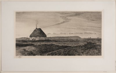 Hut op de heide door Jensen