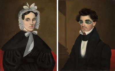 Sally Avery Olds; Nathaniel Olds door Jeptha Homer Wade
