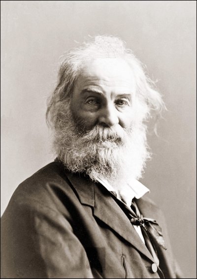 Portret van Walt Whitman (1819 - 1892) door Gurney tussen 1880 en 1890 door Jeremiah Gurney