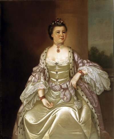 Mevrouw Barnard Elliott, Jr. (Mary Elizabeth Bellinger Elliott) door Jeremiah Theus