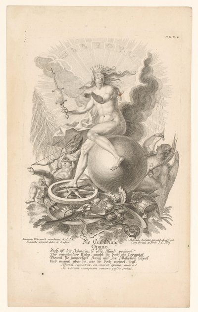 Allegorie op Verkeerde Overtuiging door Jeremias Wachsmuth