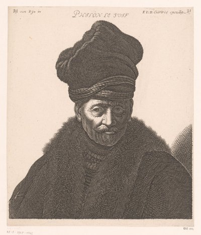 Portret van Philo van Alexandrië door Jerôme David (attributed to)